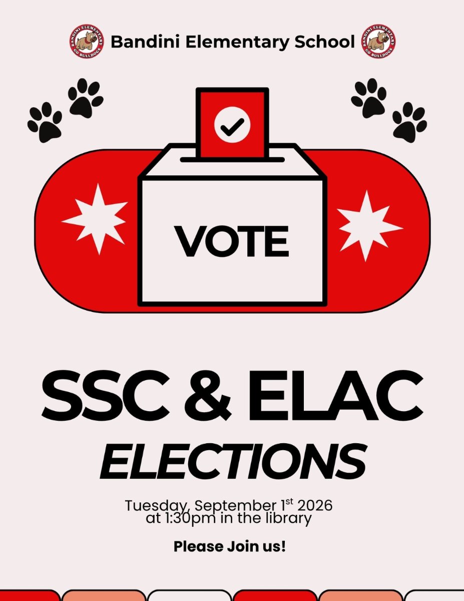 SSC/ELAC Parent Committee Elections